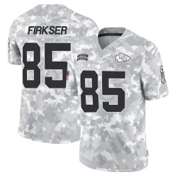 Men's Anthony Firkser Kansas City Chiefs No.85 Limited 2024 Salute to Service Jersey - Arctic Camo