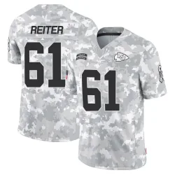 Men's Austin Reiter Kansas City Chiefs No.61 Limited 2024 Salute to Service Jersey - Arctic Camo