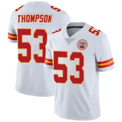 Men's BJ Thompson Kansas City Chiefs No.53 Limited Vapor Untouchable Jersey - White