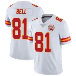 Men's Blake Bell Kansas City Chiefs No.81 Limited Vapor Untouchable Jersey - White