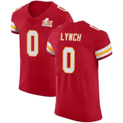 Men's Blake Lynch Kansas City Chiefs No.0 Elite Team Color Vapor Untouchable Super Bowl LIX Jersey - Red
