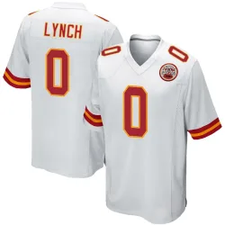 Men's Blake Lynch Kansas City Chiefs No.0 Game Jersey - White