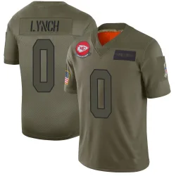 Men's Blake Lynch Kansas City Chiefs No.0 Limited 2019 Salute to Service Jersey - Camo