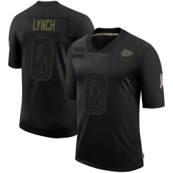 Men's Blake Lynch Kansas City Chiefs No.0 Limited 2020 Salute To Service Jersey - Black