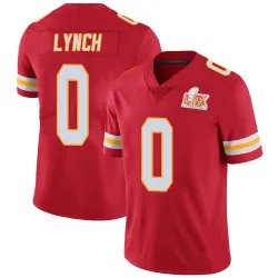 Men's Blake Lynch Kansas City Chiefs No.0 Limited Team Color Vapor Untouchable Super Bowl LIX Jersey - Red