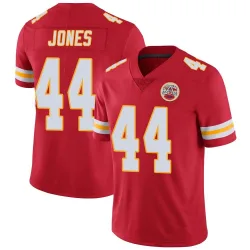 Men's Cam Jones Kansas City Chiefs No.44 Limited Team Color Vapor Untouchable Jersey - Red