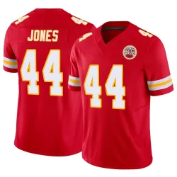 Men's Cam Jones Kansas City Chiefs No.44 Limited Vapor F.U.S.E. Jersey - Red