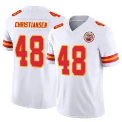 Men's Cole Christiansen Kansas City Chiefs No.48 Limited Vapor F.U.S.E. Jersey - White