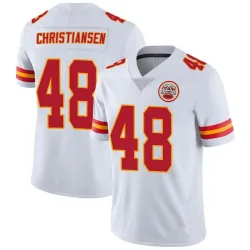 Men's Cole Christiansen Kansas City Chiefs No.48 Limited Vapor Untouchable Jersey - White
