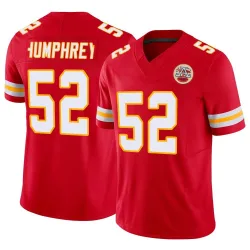 Men's Creed Humphrey Kansas City Chiefs No.52 Limited Vapor F.U.S.E. Jersey - Red