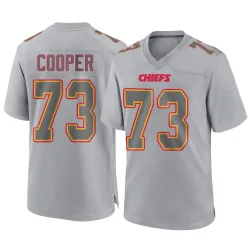 Men's Dalton Cooper Kansas City Chiefs No.73 Game Atmosphere Fashion Jersey - Gray