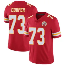 Men's Dalton Cooper Kansas City Chiefs No.73 Limited Team Color Vapor Untouchable Jersey - Red