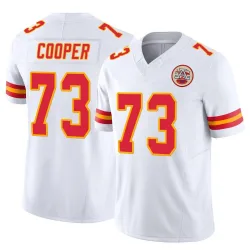 Men's Dalton Cooper Kansas City Chiefs No.73 Limited Vapor F.U.S.E. Jersey - White