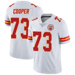 Men's Dalton Cooper Kansas City Chiefs No.73 Limited Vapor Untouchable Jersey - White