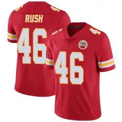 Men's Darius Rush Kansas City Chiefs No.46 Limited Team Color Vapor Untouchable Jersey - Red