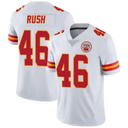 Men's Darius Rush Kansas City Chiefs No.46 Limited Vapor Untouchable Jersey - White