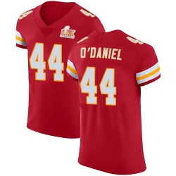 Men's Dorian O'Daniel Kansas City Chiefs No.44 Elite Team Color Vapor Untouchable Super Bowl LIX Jersey - Red