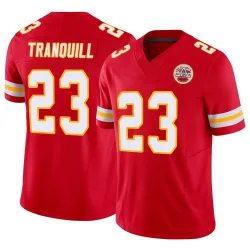 Men's Drue Tranquill Kansas City Chiefs No.23 Limited Vapor F.U.S.E. Jersey - Red