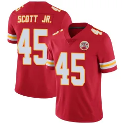 Men's Eric Scott Jr. Kansas City Chiefs No.45 Limited Team Color Vapor Untouchable Jersey - Red