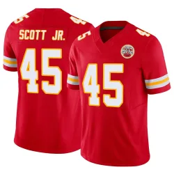 Men's Eric Scott Jr. Kansas City Chiefs No.45 Limited Vapor F.U.S.E. Jersey - Red