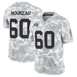 Men's Hunter Nourzad Kansas City Chiefs No.60 Limited 2024 Salute to Service Jersey - Arctic Camo