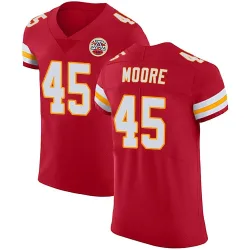 Men's Isaiah Moore Kansas City Chiefs No.45 Elite Team Color Vapor Untouchable Jersey - Red