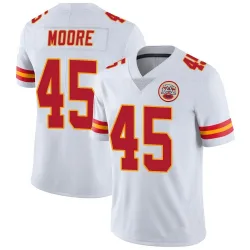 Men's Isaiah Moore Kansas City Chiefs No.45 Limited Vapor Untouchable Jersey - White