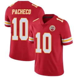 Men's Isiah Pacheco Kansas City Chiefs No.10 Limited Team Color Vapor Untouchable Jersey - Red