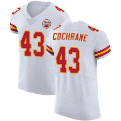Men's Jack Cochrane Kansas City Chiefs No.43 Elite Vapor Untouchable Jersey - White