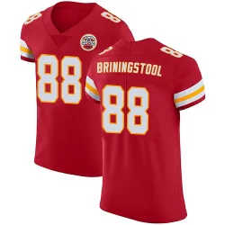 Men's Jake Briningstool Kansas City Chiefs No.88 Elite Team Color Vapor Untouchable Jersey - Red