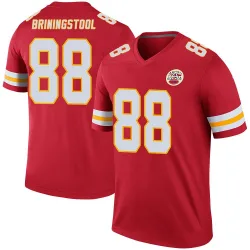 Men's Jake Briningstool Kansas City Chiefs No.88 Legend Color Rush Jersey - Red