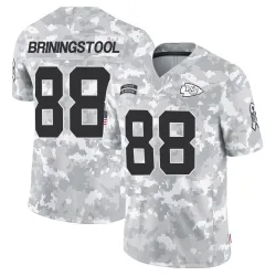 Men's Jake Briningstool Kansas City Chiefs No.88 Limited 2024 Salute to Service Jersey - Arctic Camo