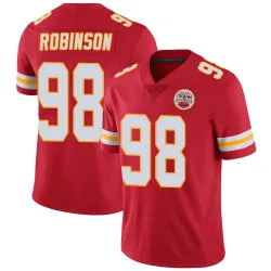 Men's Janarius Robinson Kansas City Chiefs No.98 Limited Team Color Vapor Untouchable Jersey - Red