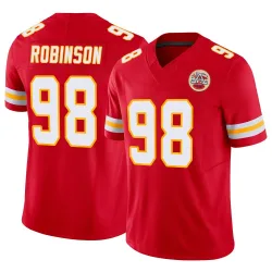Men's Janarius Robinson Kansas City Chiefs No.98 Limited Vapor F.U.S.E. Jersey - Red