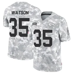 Men's Jaylen Watson Kansas City Chiefs No.35 Limited 2024 Salute to Service Jersey - Arctic Camo