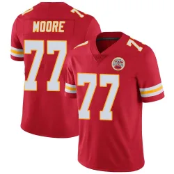 Men's Jaylon Moore Kansas City Chiefs No.77 Limited Team Color Vapor Untouchable Jersey - Red
