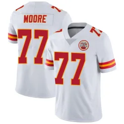 Men's Jaylon Moore Kansas City Chiefs No.77 Limited Vapor Untouchable Jersey - White