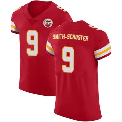 Men's JuJu Smith-Schuster Kansas City Chiefs No.9 Elite Team Color Vapor Untouchable Jersey - Red