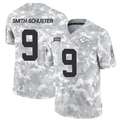Men's JuJu Smith-Schuster Kansas City Chiefs No.9 Limited 2024 Salute to Service Jersey - Arctic Camo
