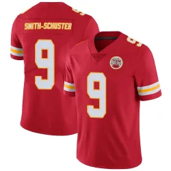 Men's JuJu Smith-Schuster Kansas City Chiefs No.9 Limited Team Color Vapor Untouchable Jersey - Red