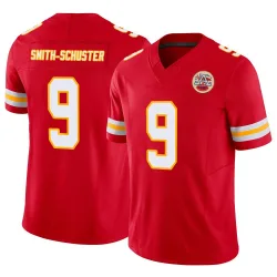 Men's JuJu Smith-Schuster Kansas City Chiefs No.9 Limited Vapor F.U.S.E. Jersey - Red