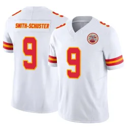 Men's JuJu Smith-Schuster Kansas City Chiefs No.9 Limited Vapor F.U.S.E. Jersey - White