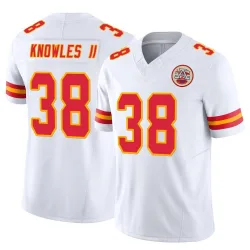 Men's Kevin Knowles II Kansas City Chiefs No.38 Limited Vapor F.U.S.E. Jersey - White