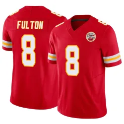 Men's Kristian Fulton Kansas City Chiefs No.8 Limited Vapor F.U.S.E. Jersey - Red