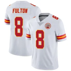 Men's Kristian Fulton Kansas City Chiefs No.8 Limited Vapor Untouchable Jersey - White