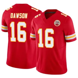 Men's Len Dawson Kansas City Chiefs No.16 Limited Vapor F.U.S.E. Jersey - Red
