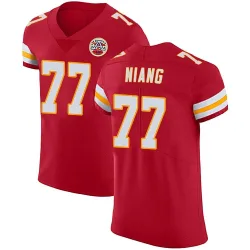 Men's Lucas Niang Kansas City Chiefs No.77 Elite Team Color Vapor Untouchable Jersey - Red