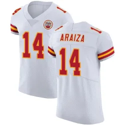 Men's Matt Araiza Kansas City Chiefs No.14 Elite Vapor Untouchable Jersey - White