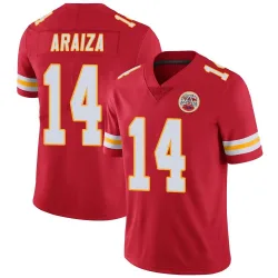 Men's Matt Araiza Kansas City Chiefs No.14 Limited Team Color Vapor Untouchable Jersey - Red