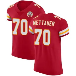 Men's McKade Mettauer Kansas City Chiefs No.70 Elite Team Color Vapor Untouchable Jersey - Red